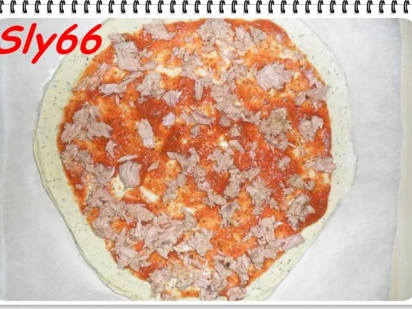Rezept: Pizza Tonno-Artischocke Bild Nr. 13 Pizza Tonno-Artischocke - Rezept - Bild Nr. 13