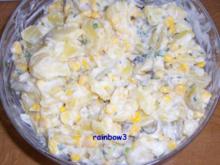 Salat: Kartoffelsalat mit Mais - Rezept