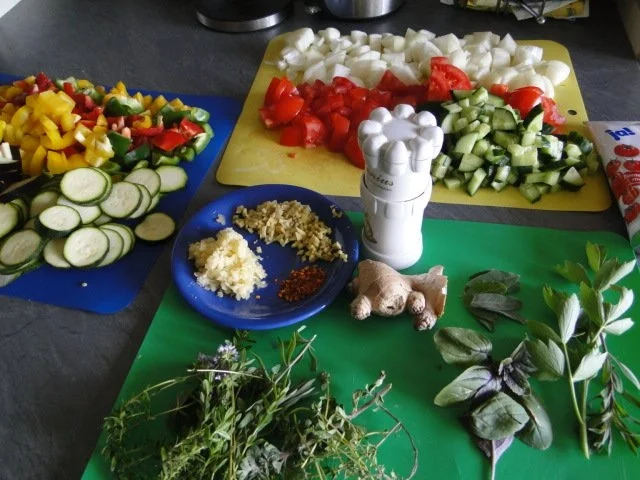 Rezept: Ratatouile, scharf Bild Nr. 9 Ratatouile, scharf - Rezept - Bild Nr. 9