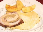 Krustenbraten mit Schwenkkartoffeln - Rezept