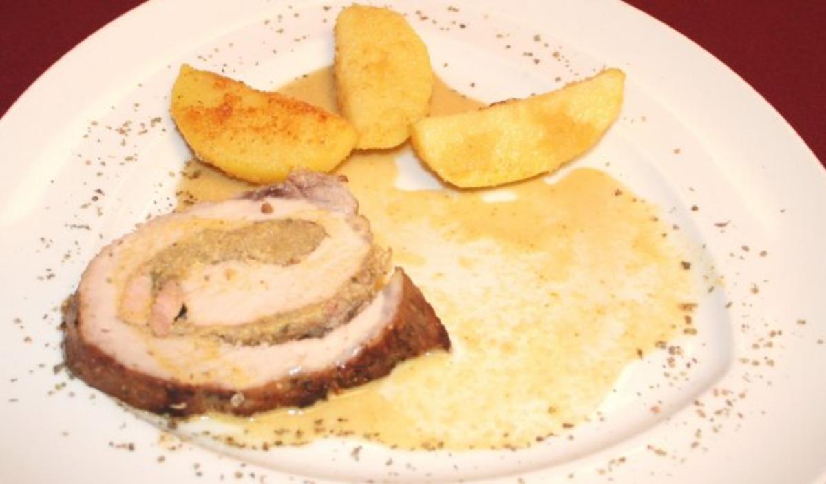 Bilder für Krustenbraten mit Schwenkkartoffeln - Rezept