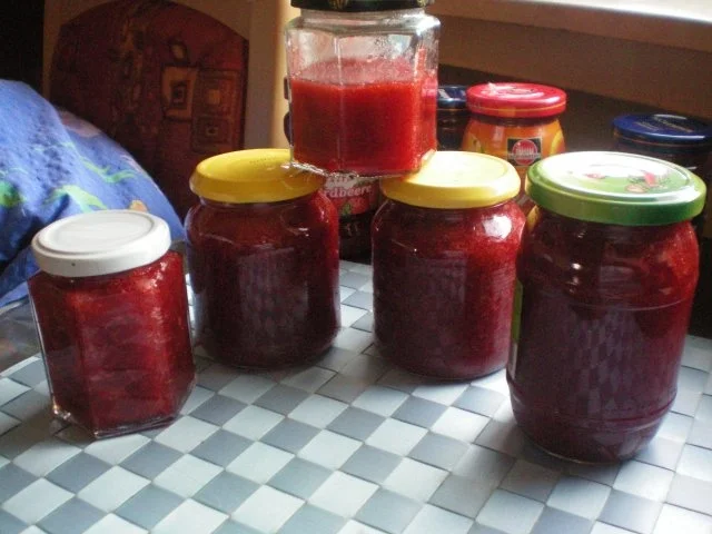 Meine Erdbeer-Rhabarber-Marmelade - Rezept - Bild Nr. 6