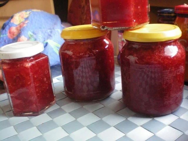 Meine Erdbeer-Rhabarber-Marmelade - Rezept - Bild Nr. 7