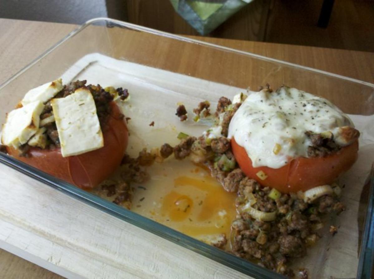 gefüllte Tomaten mit Feta - Rezept mit Bild - kochbar.de