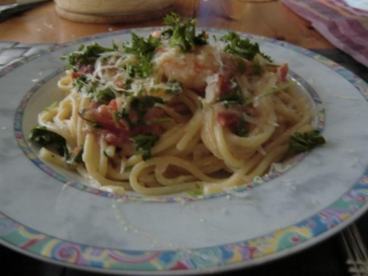 Spaghetti mit Garnelen und Tomaten - Rezept - Bild Nr. 5