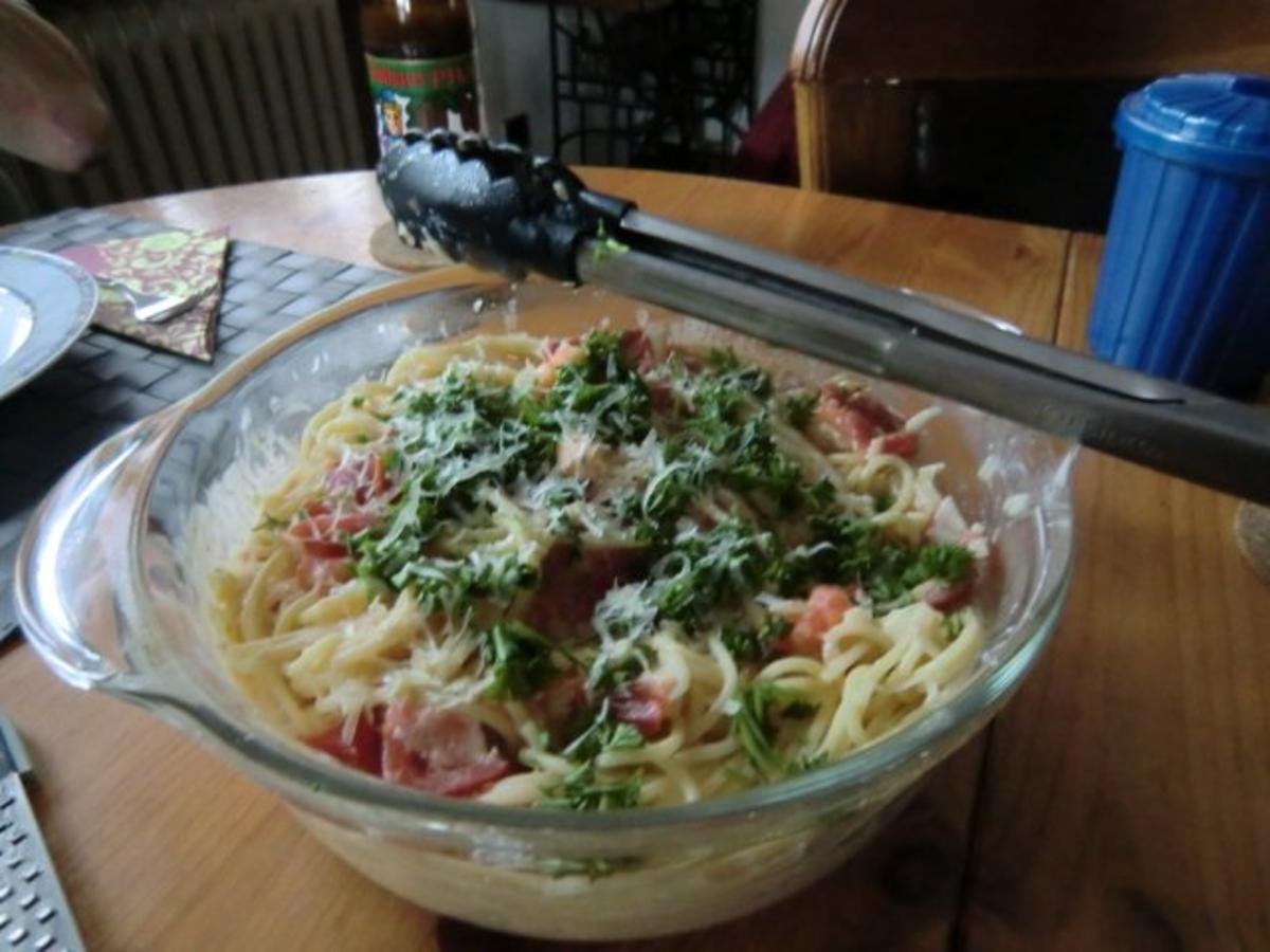 Spaghetti mit Garnelen und Tomaten - Rezept - Bild Nr. 4