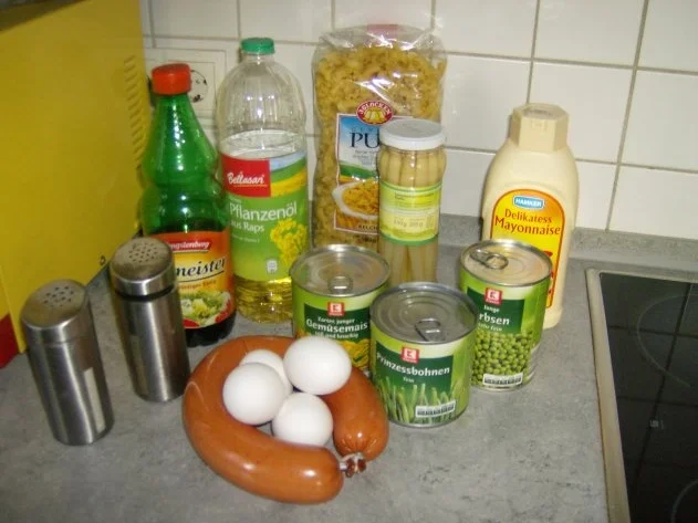 Rezept: Nudelsalat Bild Nr. 2 Nudelsalat - Rezept - Bild Nr. 2