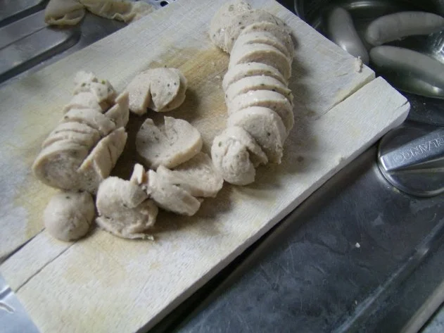 Bayerischer Weißwurst Radieserl Salat - Rezept - Bild Nr. 6