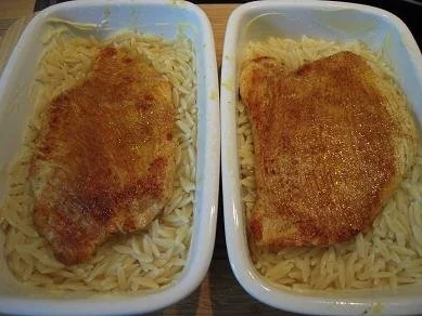 Spargel auf Putenschnitzel mit Käse überbacken - Rezept - Bild Nr. 5