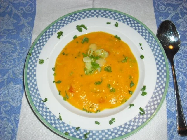 Rezept: Kokos - Kürbis - Koriander - Süppchen Bild Nr. 4 Kokos - Kürbis - Koriander - Süppchen - Rezept - Bild Nr. 4