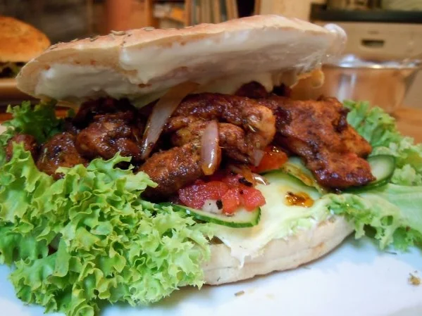 Hähnchen-Burger - Rezept