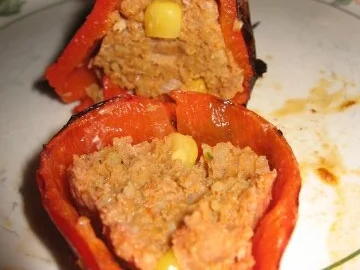 Rezept: Gegrillter Spitzpaprika, gefüllt Bild Nr. 5 Gegrillter Spitzpaprika, gefüllt - Rezept - Bild Nr. 5