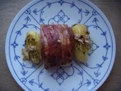 Hackbraten mit Kartoffeln aus dem Ofen - Rezept