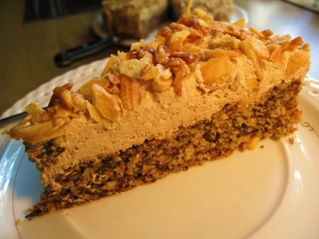 Nusstorte mit Cappucino-Sahne - Rezept - Bild Nr. 6