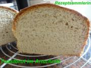 Brot:  TOAST / SANDWICHVOLLKORN - Rezept