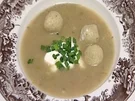 Grünkernsuppe mit Markklößchen (Tony Marshall) - Rezept