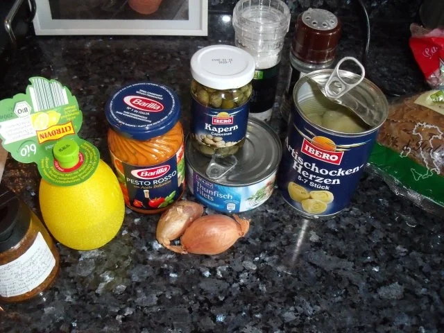 Thunfisch-Kapern-Pesto-Nudeln - Rezept - Bild Nr. 2