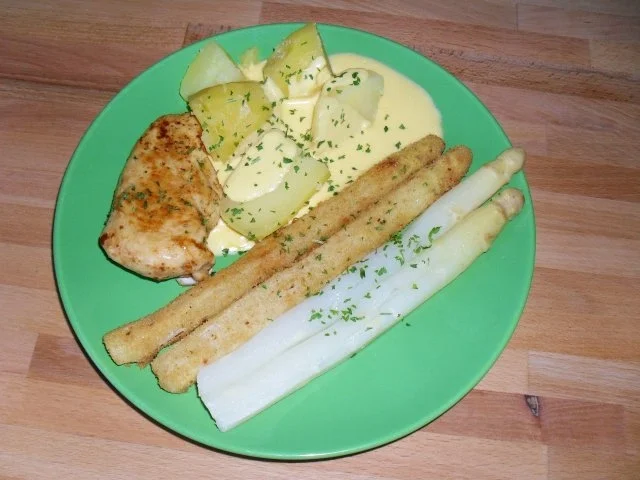 Rezept: Panierter Spargel Panierter Spargel - Rezept