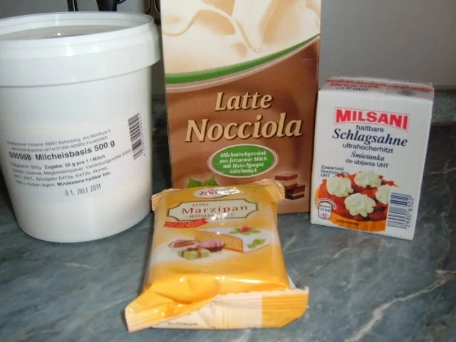 Eis : Latte - Marzipan - Rezept - Bild Nr. 4