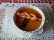 Rezept: Kürbissuppe mit Kokosmilch Kürbissuppe mit Kokosmilch - Rezept