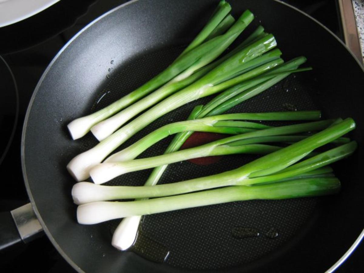 Gebratener Spargel, grün mit Jakobsmuscheln - Rezept - Bild Nr. 4