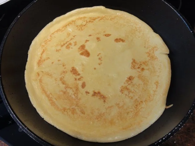 Rezept: Eier= HIMBEER - PFANNKUCHEN Bild Nr. 5 Eier= HIMBEER - PFANNKUCHEN - Rezept - Bild Nr. 5