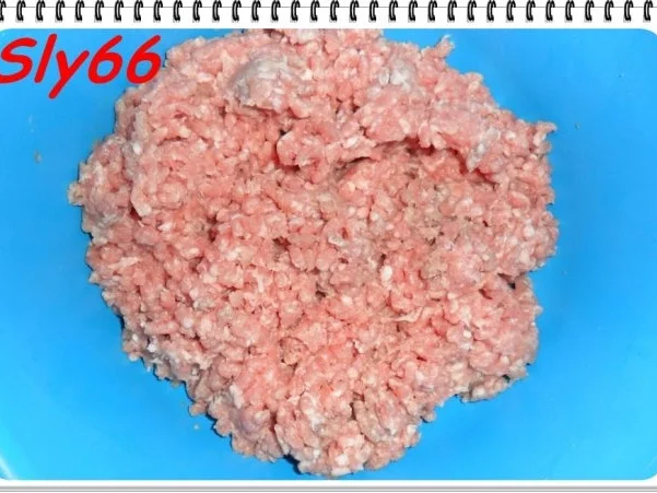 Rezept: Fleischgerichte:Hackröllchen mit Pfeffer-Champignonsoße Bild Nr. 5 Fleischgerichte:Hackröllchen mit Pfeffer-Champignonsoße - Rezept - Bild Nr. 5