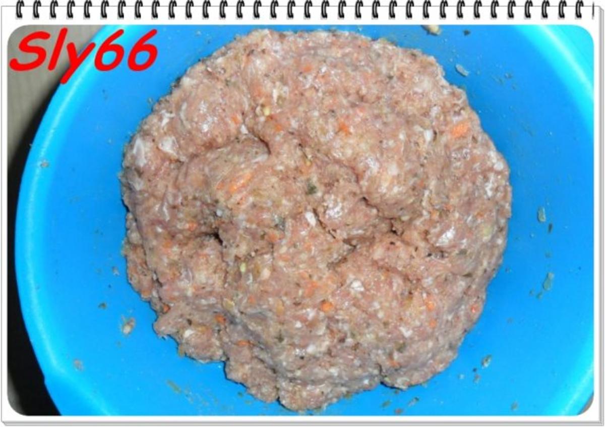 Fleischgerichte:Hackröllchen mit Pfeffer-Champignonsoße - Rezept - Bild Nr. 8