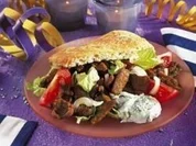 Leberkäse nach Gyros-Art - Rezept