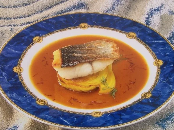 Wolfsbarsch auf Fenchel - Rezept