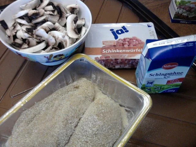 Hähnchenbrustfilet mit Champignon-Weisswein-Sosse - Rezept - Bild Nr. 3