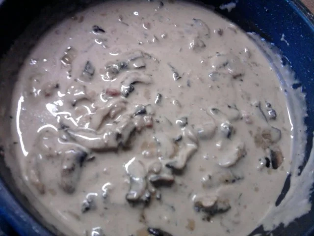 Hähnchenbrustfilet mit Champignon-Weisswein-Sosse - Rezept - Bild Nr. 6