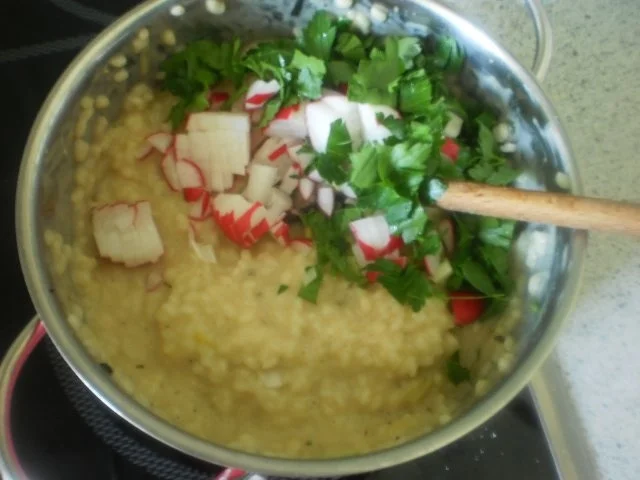 Rezept: Berner Würstchen an Reis und Kohlrabigemüse Bild Nr. 9 Berner Würstchen an Reis und Kohlrabigemüse - Rezept - Bild Nr. 9