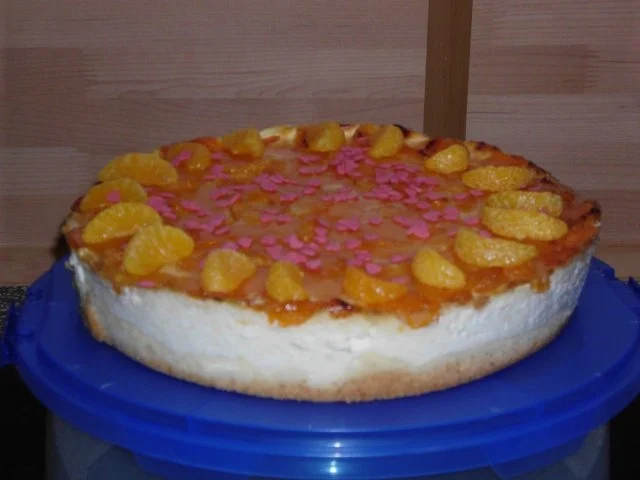 Rezept: Schmandtorte mit Mandarinen Schmandtorte mit Mandarinen - Rezept