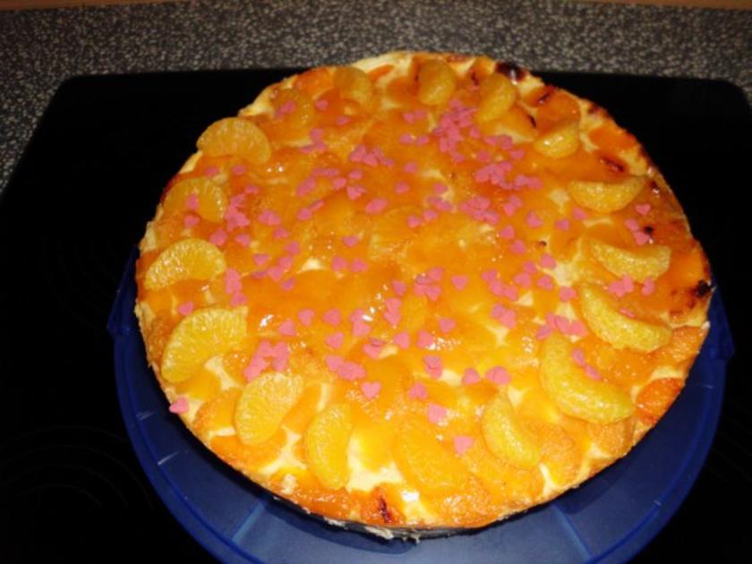 Schmandtorte mit Mandarinen - Rezept mit Bild - kochbar.de