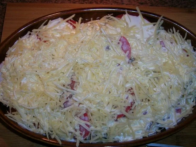 Puten Saltimbocca mit Kartoffel-Tomaten-Gratin - Rezept - Bild Nr. 5