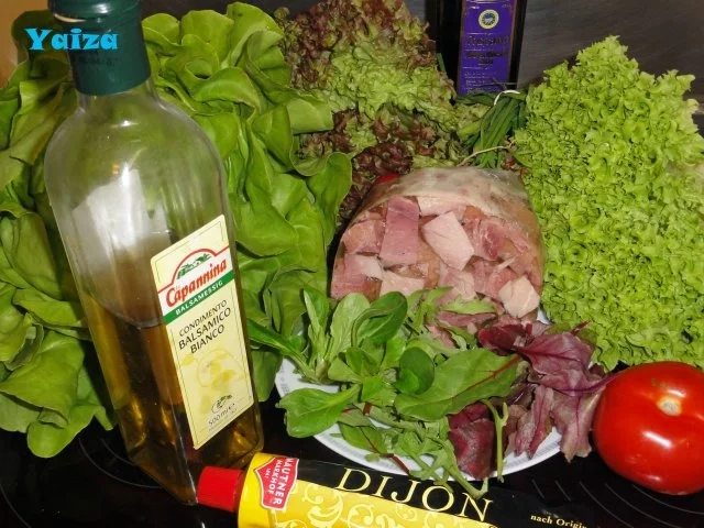 Salatteller mit Presswurst - Rezept - Bild Nr. 2