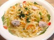 Schnelle Nudelsuppe - Rezept