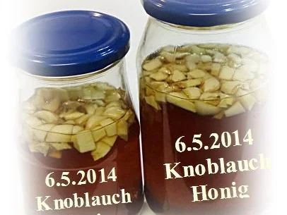 Rezept: Knoblauchhonig Knoblauchhonig - Rezept