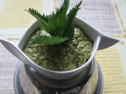 Pesto-Grundrezept, Beispiel Brennnesselpesto - Rezept