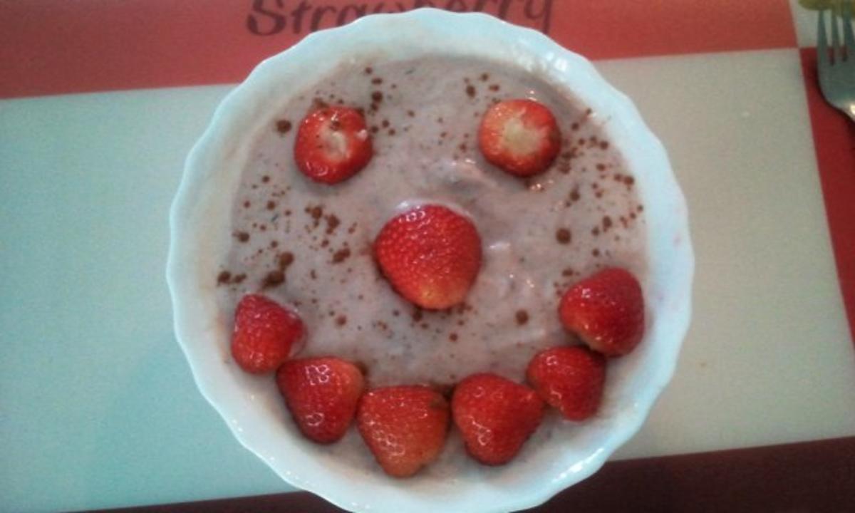 Smiley-Dessert mit Peng - Rezept Eingereicht von Nightcooker