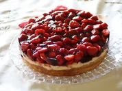 Erdbeertorte mit Vanillecreme - Rezept