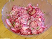 Rezept: Radieschen-Salat Radieschen-Salat - Rezept