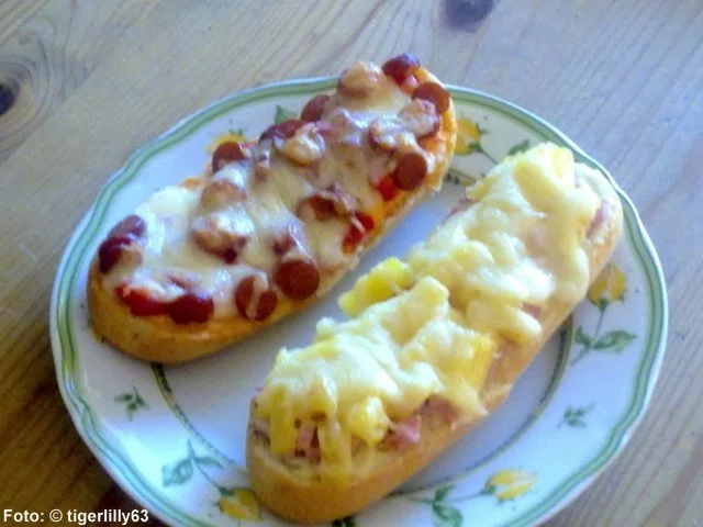 Rezept: Baguette à la Bistro 'Salami' Bild Nr. 3 Baguette à la Bistro 'Salami' - Rezept - Bild Nr. 3