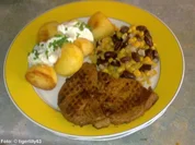 Pikante Westernsteaks - Rezept