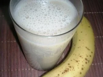 Hafermilch- Bananenshake - Rezept