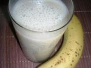 Hafermilch- Bananenshake - Rezept