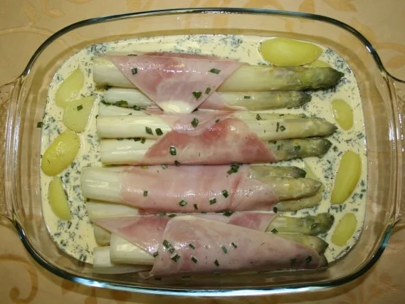 Spargelauflauf mit Kartoffeln - Rezept - Bild Nr. 6