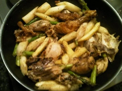 Hähnchen-Spargel-Wok - Rezept - Bild Nr. 3