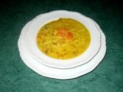 Suppe/Sahnig - Pikantes Curry-Sahne-Süppchen - Rezept